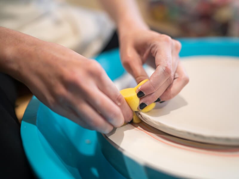 Wheel throwing workshop in Sydney